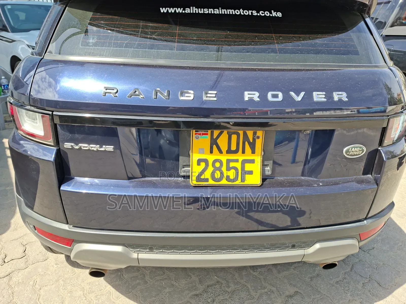 Land Rover Range Rover Evoque 2017 Black