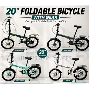 Foldable Bicycle With Gear 20" Size