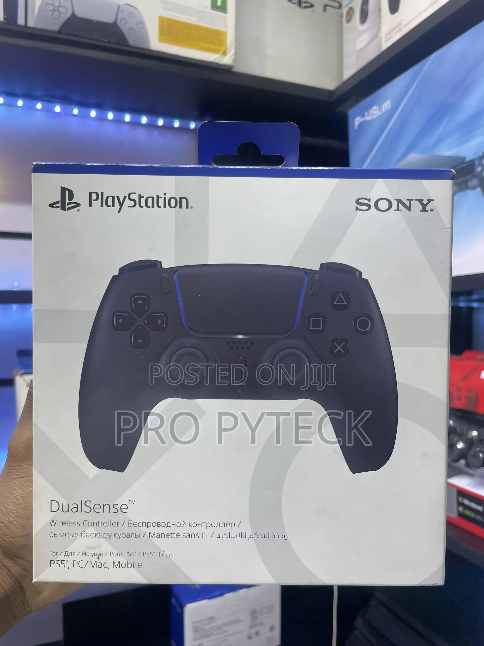 Black Dualsense Ps5 Controller