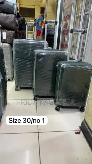 Unbreakable Rubber Suitcase 3 in 1 Size 30 ( 75cm, 69cm, 59cm)