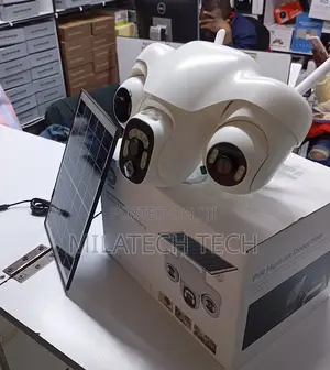 V380 Triple Lens 4g Ip Camera – Remote Viewing, Two-way Talk