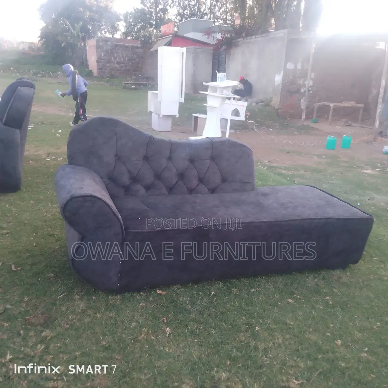 Grey 3 Seater Sofa Bed