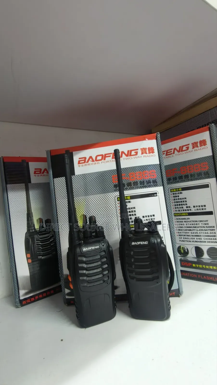 Baofeng Bf-888s Walkie Talkie For Hotels Warehouses