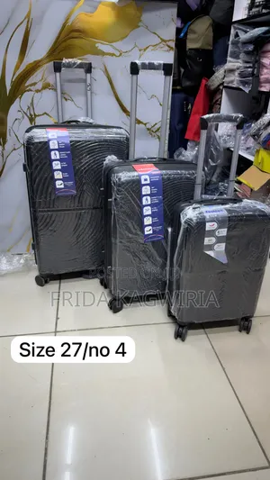 Unbreakable Rubber Suitcase Size 4/ No27 3in1 ( 63cm, 57cm, 48cm)