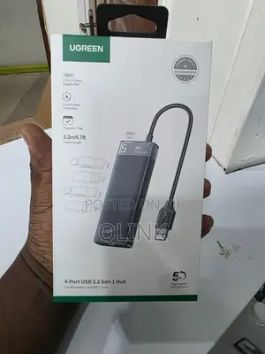 Ugreen Usb 3.0 to 4*Usb 3.0 Hub -Ug- 20805