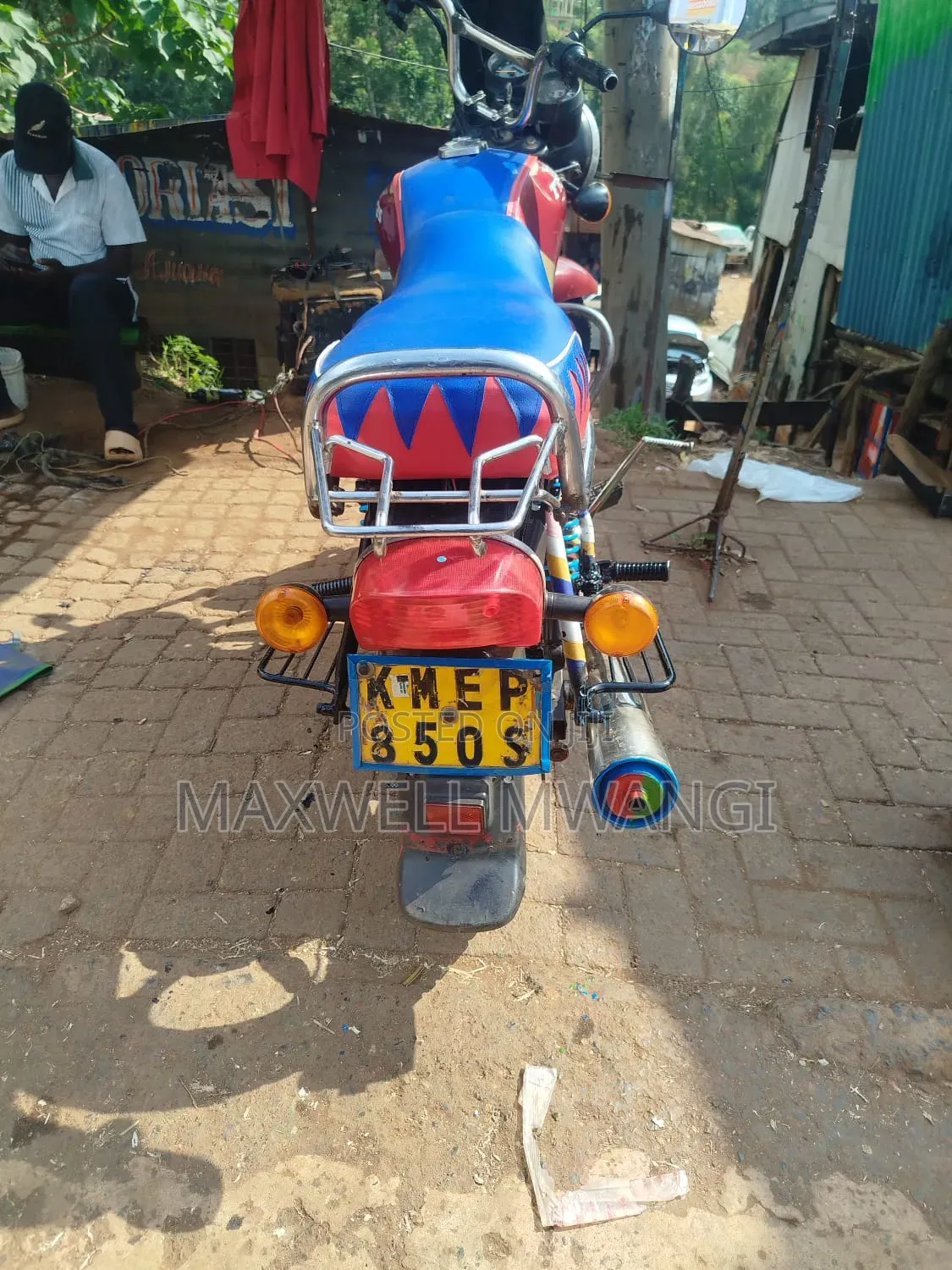 TVS XL 100 2017 Red