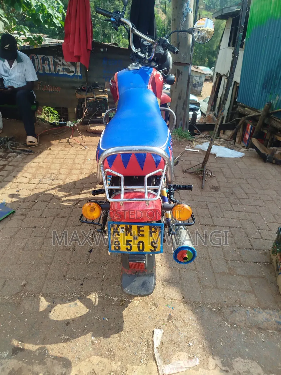 TVS XL 100 2017 Red