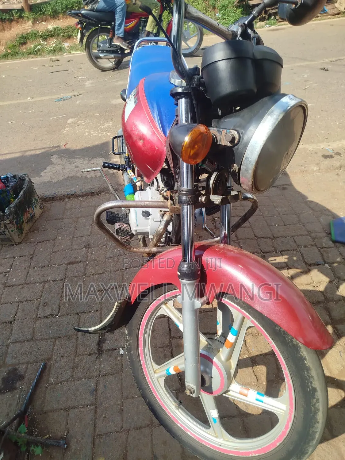 TVS XL 100 2017 Red