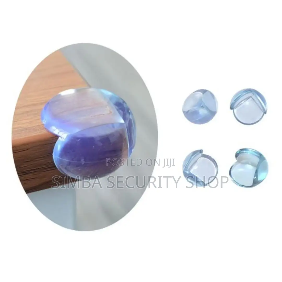 4 PCS Baby Corner Protector Round Silicone Sticker Guards Proofing