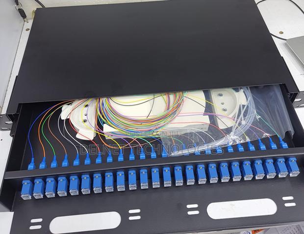 Fiber Patch Panel 24 Core Loaded