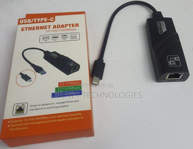 Type-C to Ethernet Converter – High-Speed Usb-C Lan Adapter