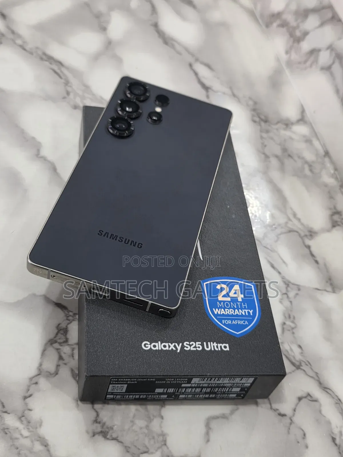 Samsung Galaxy S25 Ultra 512 GB Black