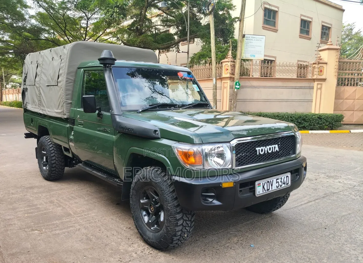 Toyota Land Cruiser 2018 Green