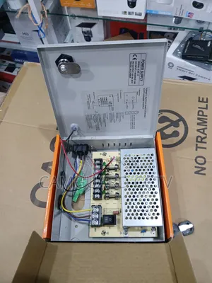 12v 5a CCTV Closed Power Supply Metal Case Adapter