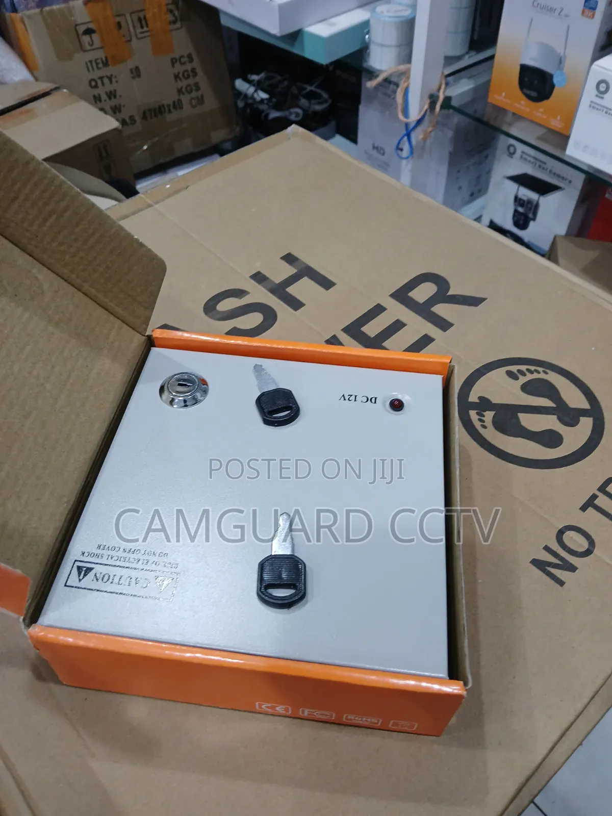 12v 5a Metal Enclosed Cctv Camera Power Supply