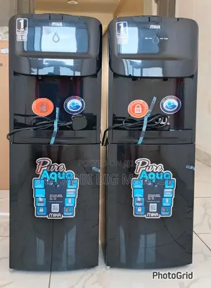 Black Mika Free Standing Hot and Cold Water Dispenser