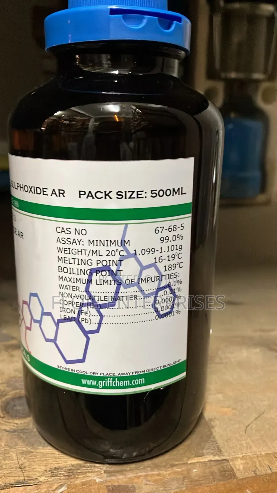 Dimethyl Sulphoxide Ar 500ml