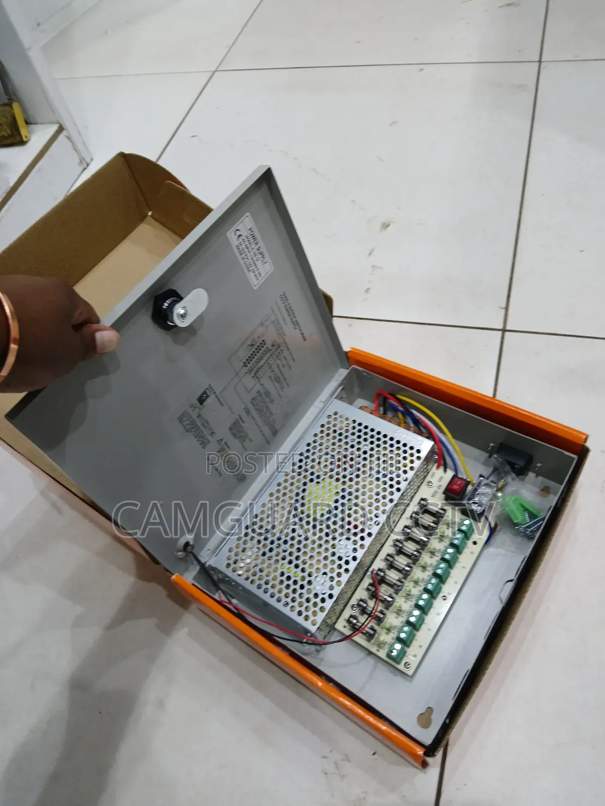 10a Cctv Power Supply Unit 12v Dc Closed Case Smps