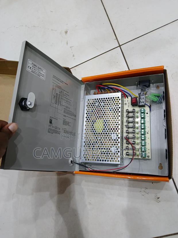12v 10a Security Camera Closed Power Supply Adapter