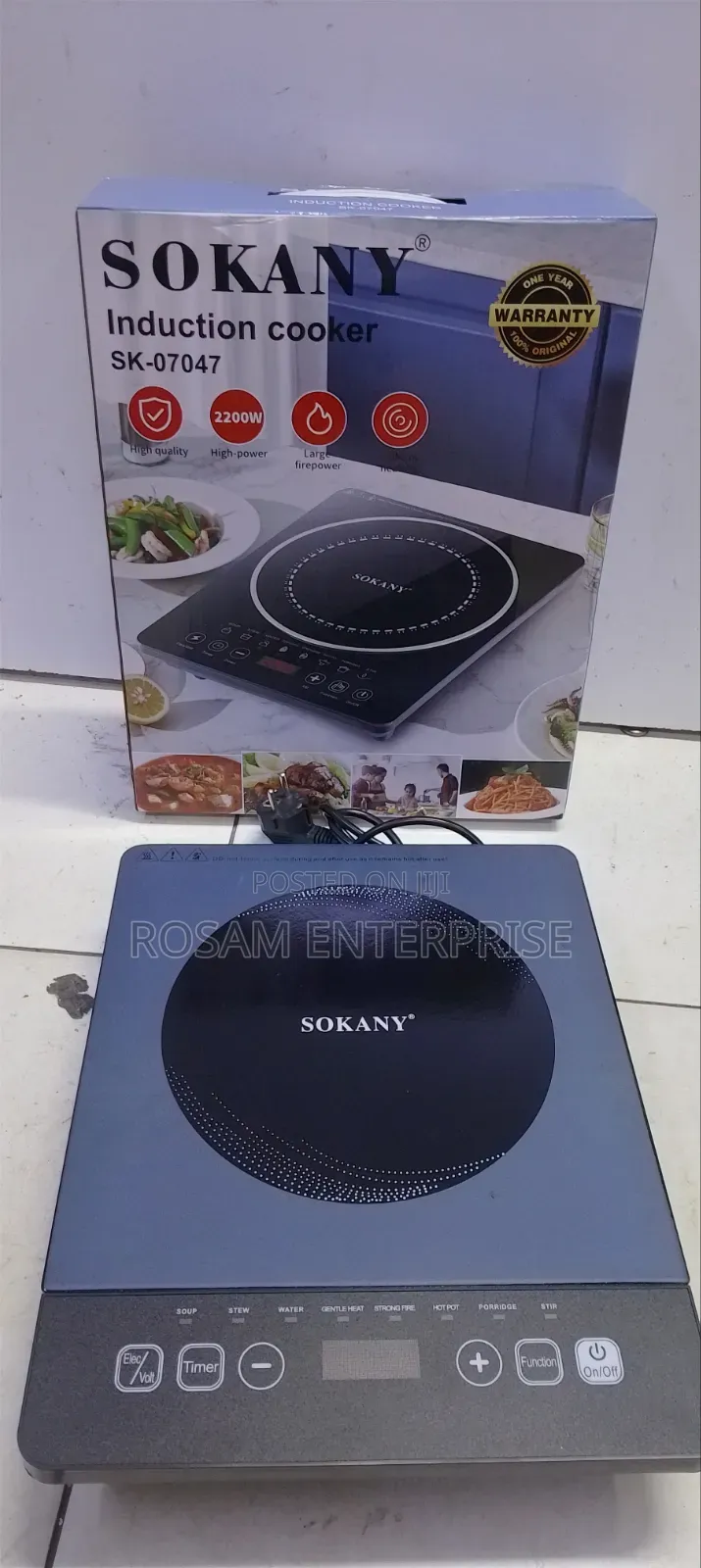 Sokany Induction Cooker