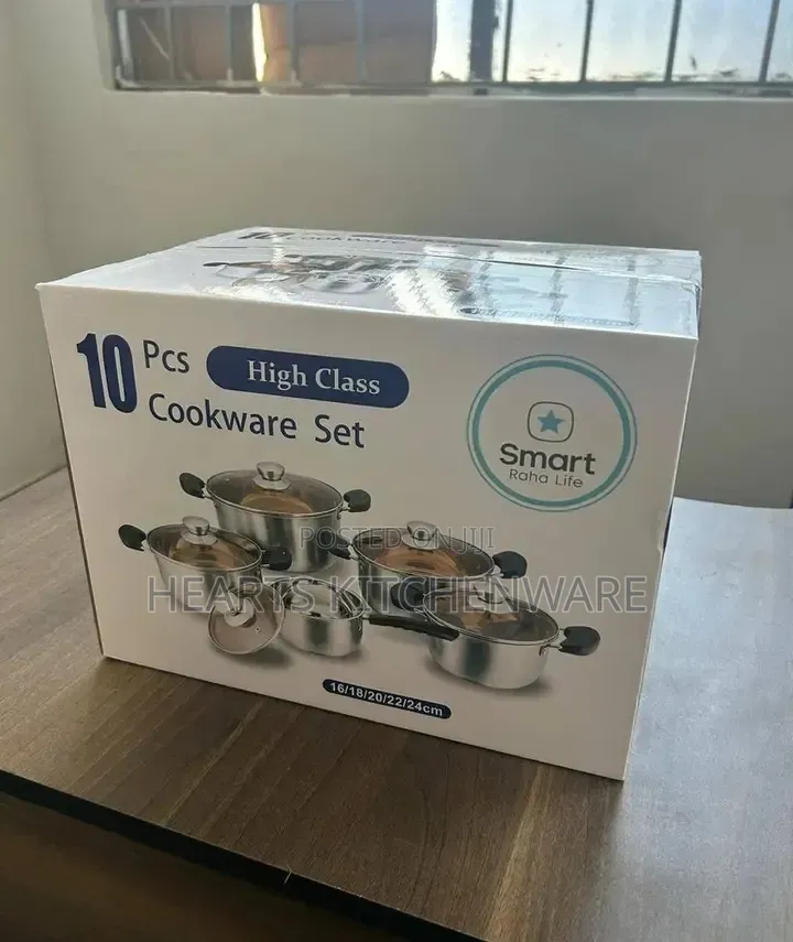 High Class 10pieces Cookware Set.