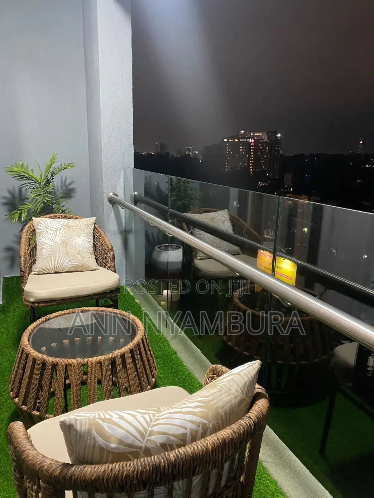 Furnished 2bdrm Apartment in Riverside Drive for rent