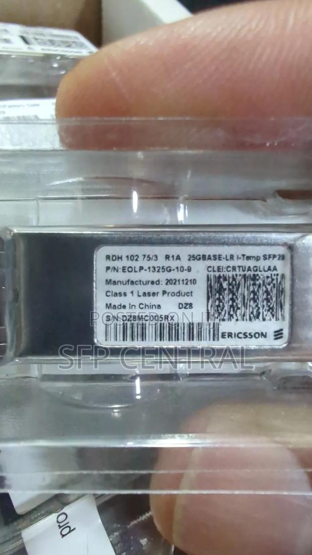 Ericsson SFP-25g-Lr L-SFP I-Temp Sfp28 Transceiver Module“New in Box”