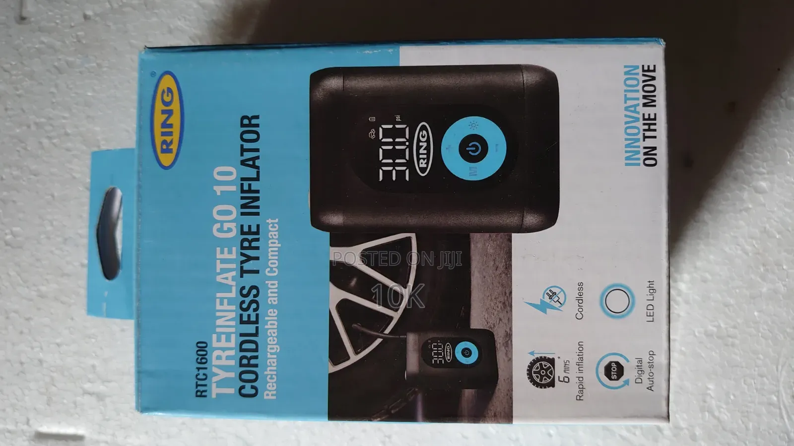 Ring Automotive Cordless Tyre Inflator