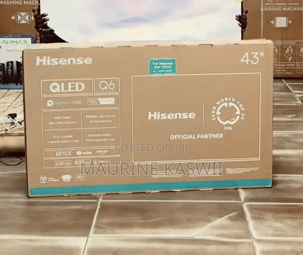 Hisense 43′′ Smart Qled Tv 43q6qken