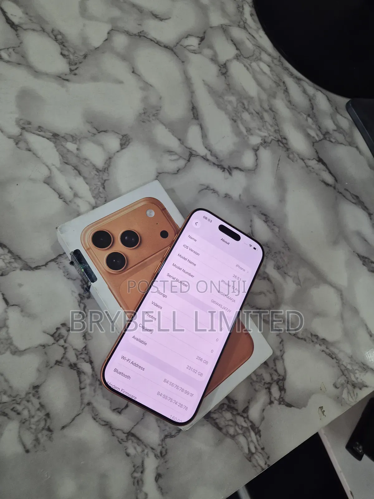 Apple iPhone 17 Pro 256 GB Orange