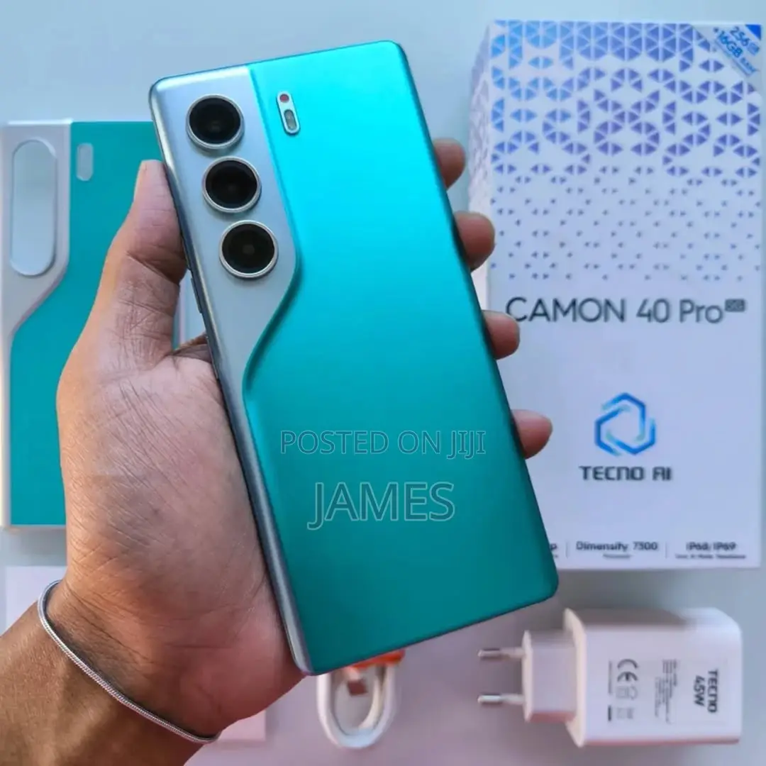 New Tecno Camon 40 Pro 5G 256 GB Blue