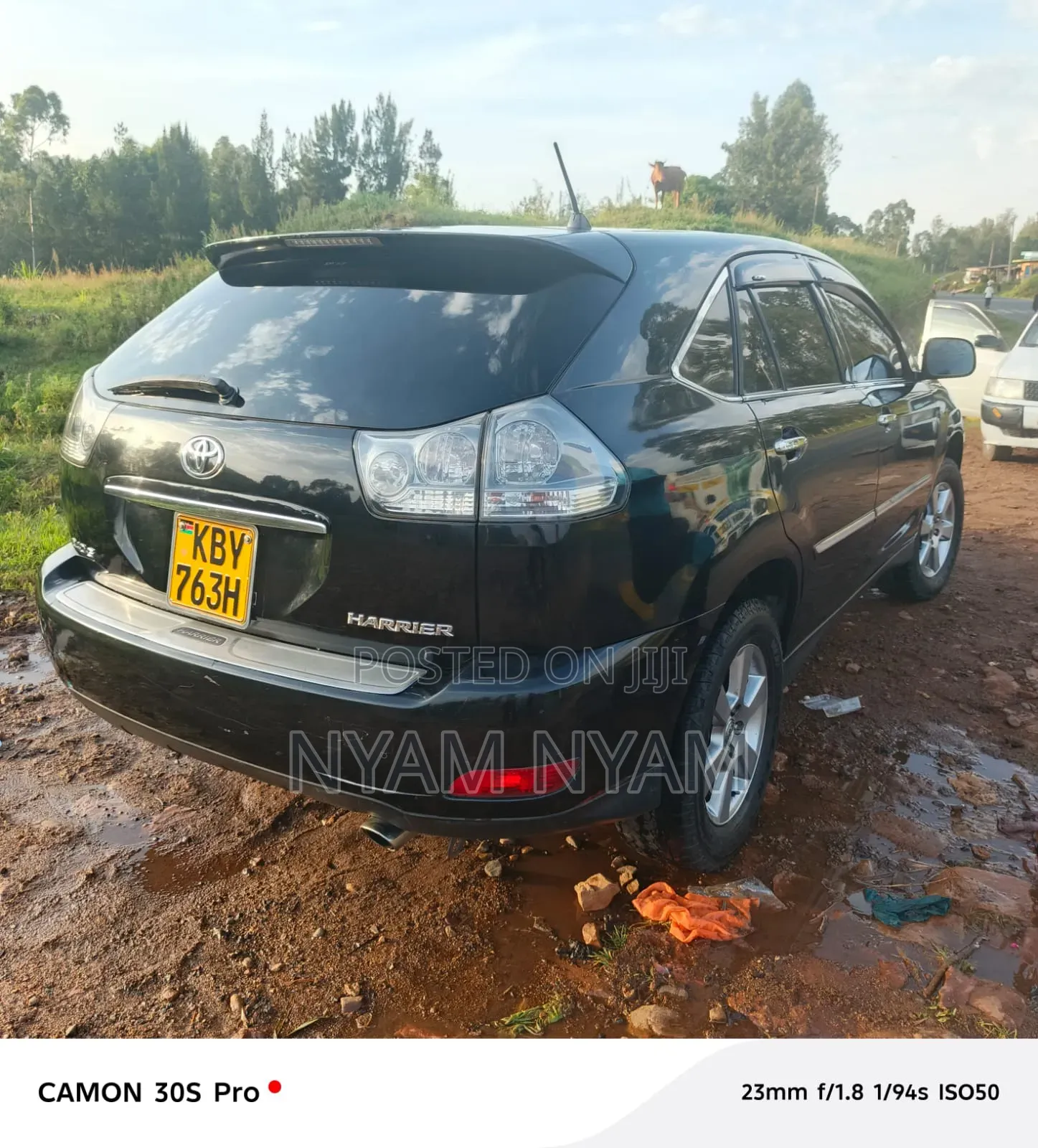 Toyota Harrier 2009 Black