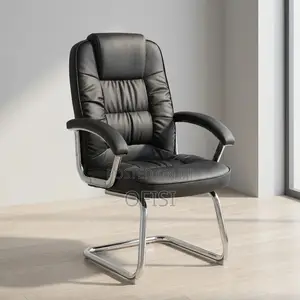 Office Chair; Executive Leather Office Visitors Chair