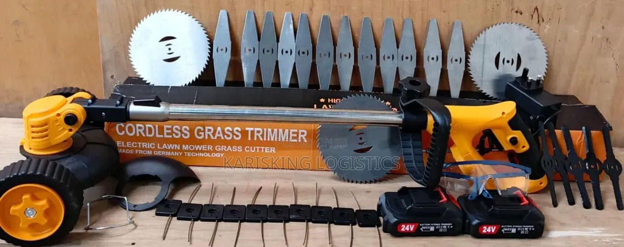 Cordless Grass Trimmer 28 Piece