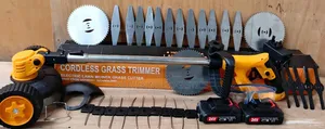 Cordless Grass Trimmer 28 Piece