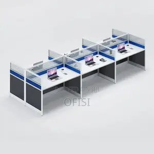 Office Workstation; 6 Way Shared Office Workstation