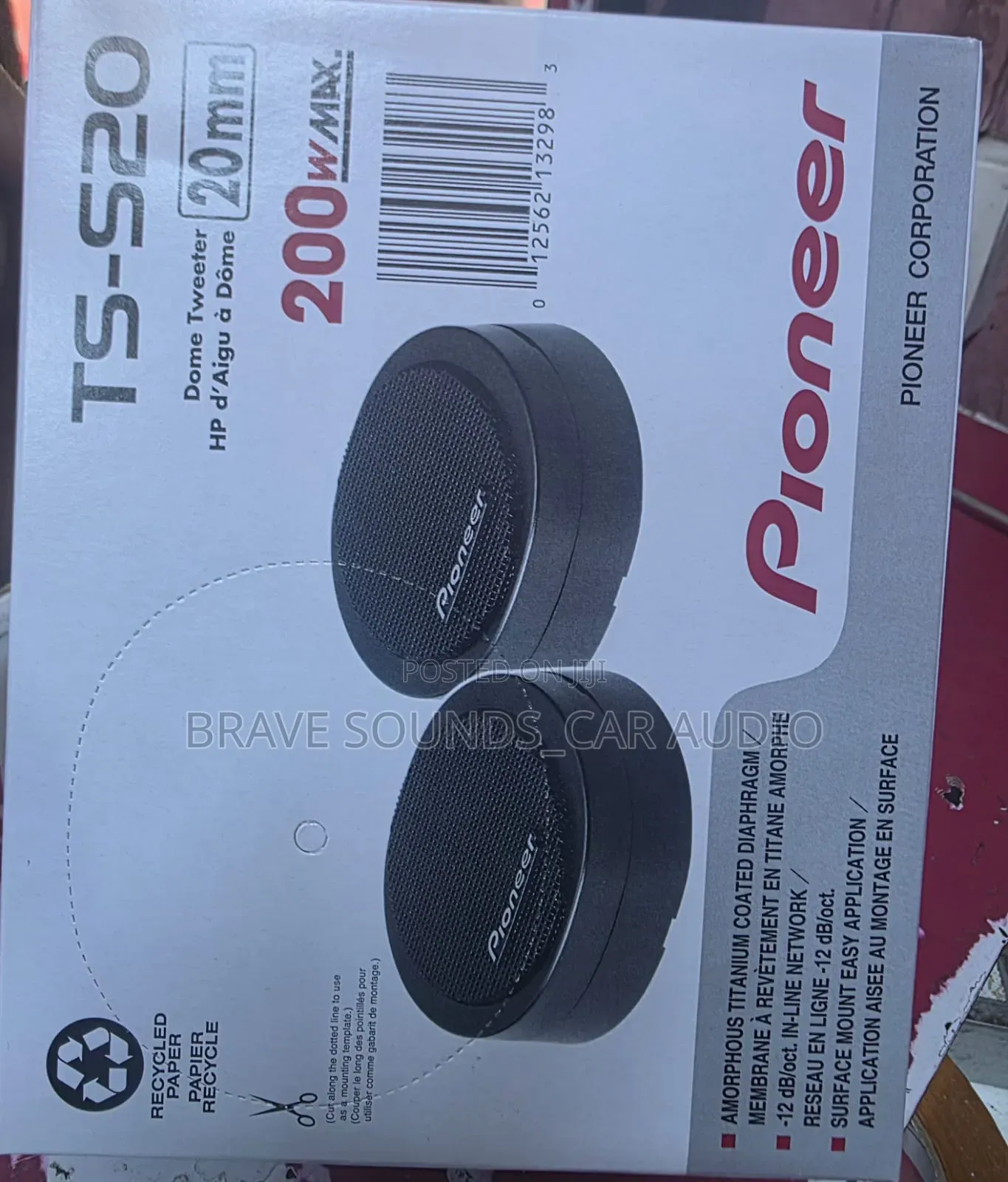 Original Pioneer Tweeters With a Seal