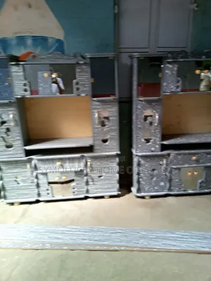 Wall Units-Cupboard 32 Inch Tv Framed