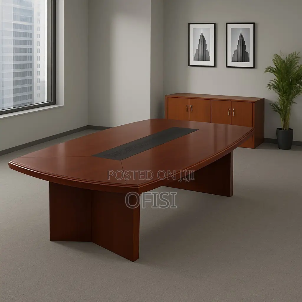 Boardroom Table; Luxury Mahogany Executive Boardroom Table 2.4m