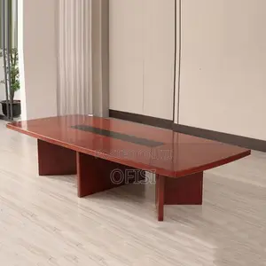 Boardroom Table; Luxury Mahogany Executive Boardroom Table 2.4m