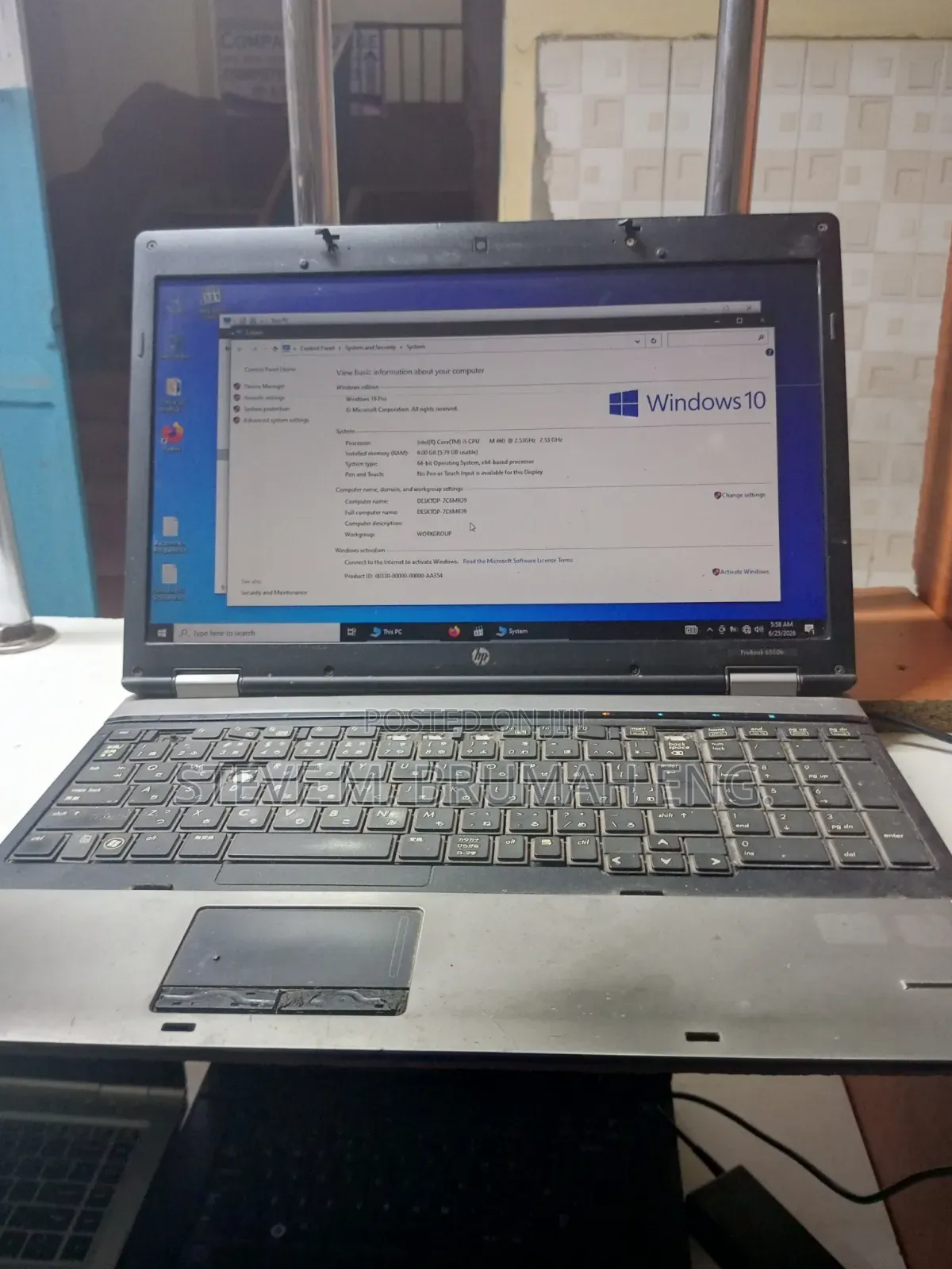 Laptop HP ProBook 6550B 6GB Intel Core i5 HDD 500GB
