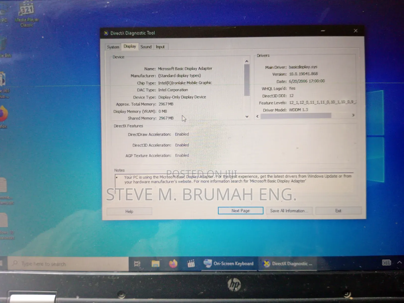 Laptop HP ProBook 6550B 6GB Intel Core i5 HDD 500GB