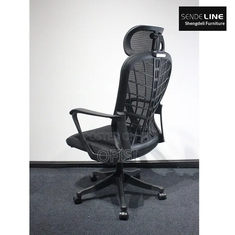 Office Chair; High Back Ergonomic Mesh Office Seat