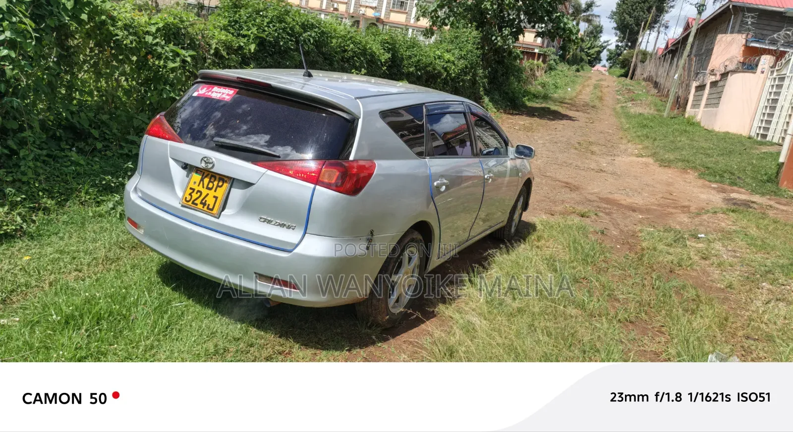 Toyota Caldina 2006 Silver