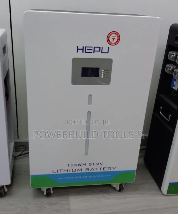New Model Hepu 15kwh 51.2v 300ah Lithium Battery