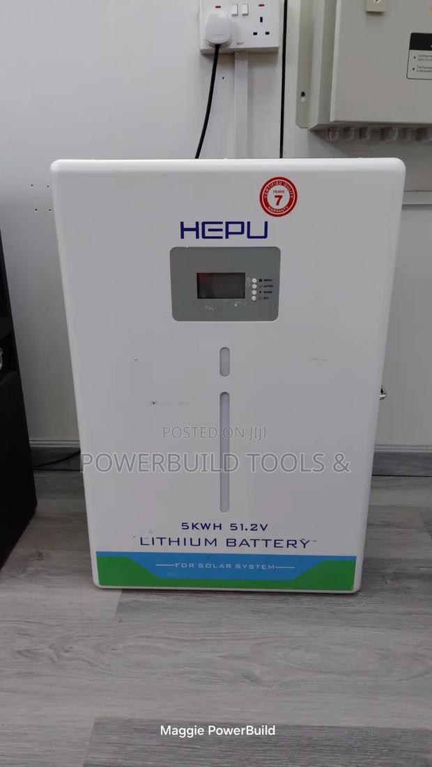 Hepu 5kwh 100ah/51.2v Lithium Ion Battery