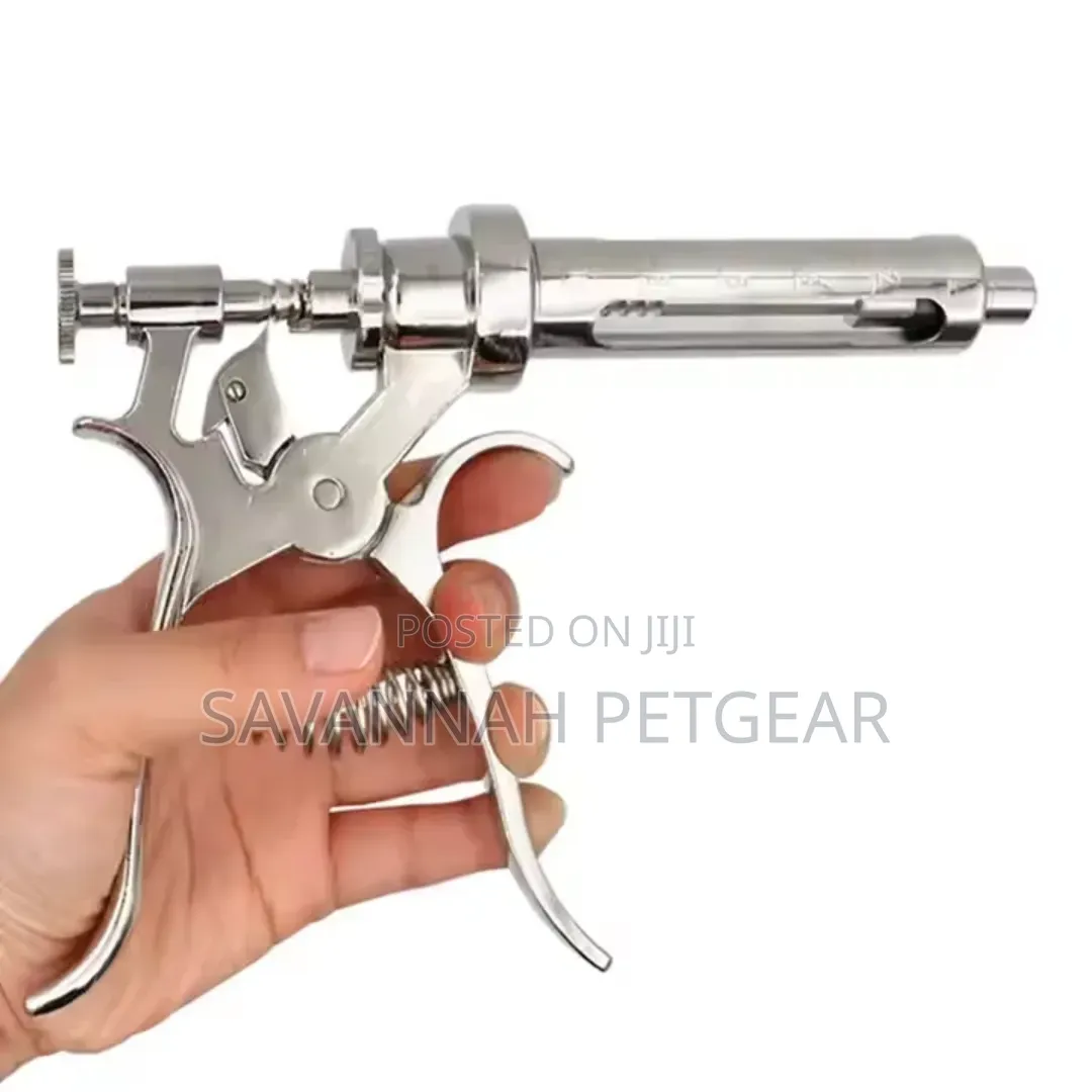 Vet Continuous Syringe Stainless Steel 30ml/50ml Optional