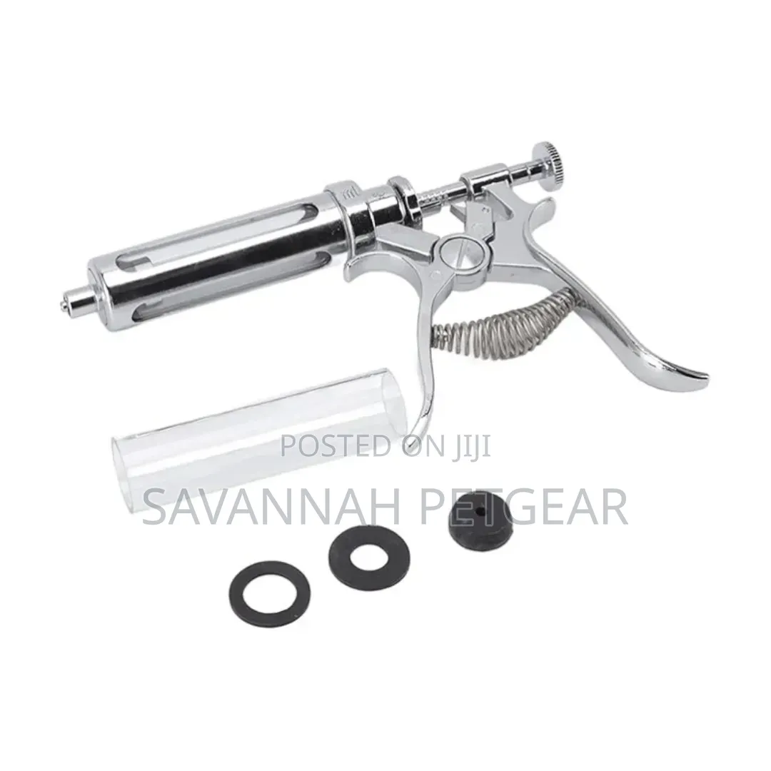 Vet Continuous Syringe Stainless Steel 30ml/50ml Optional