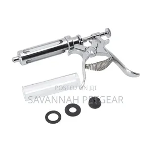 Vet Continuous Syringe Stainless Steel 30ml/50ml Optional