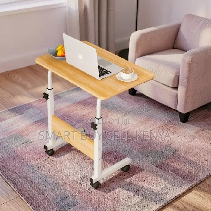 Customizable Height Adjustable Multipurpose Laptop Table With Wheels